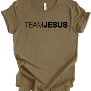 Team Jesus T-Shirt in Black Lettering